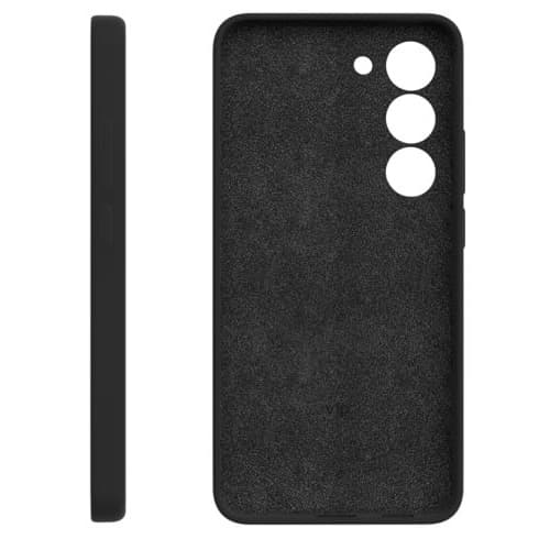 Чехол-накладка VLP Silicone Case для Galaxy S23, силикон, черный— фото №3