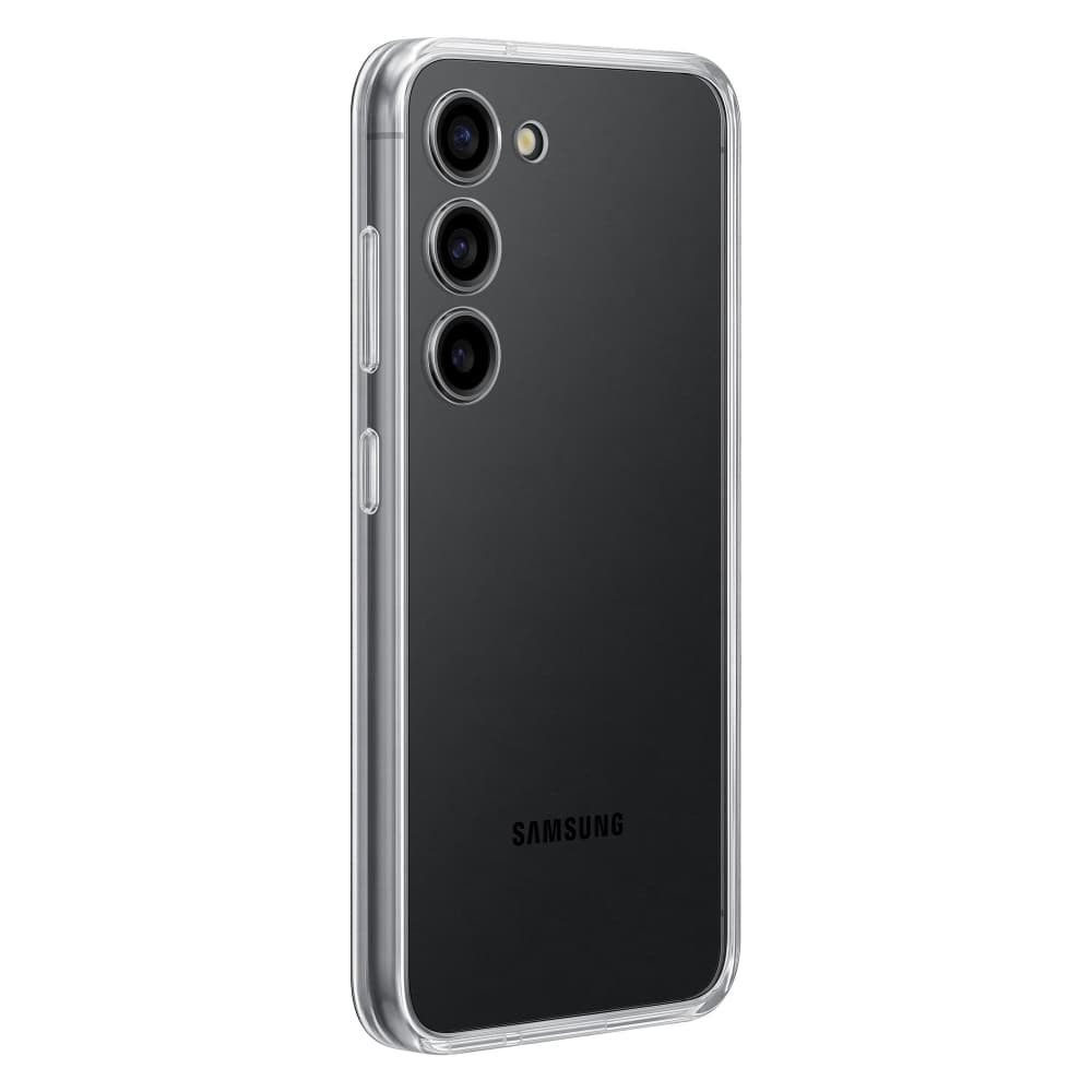 Чехол-накладка Samsung Frame Case для Galaxy S23, поликарбонат, черный— фото №3