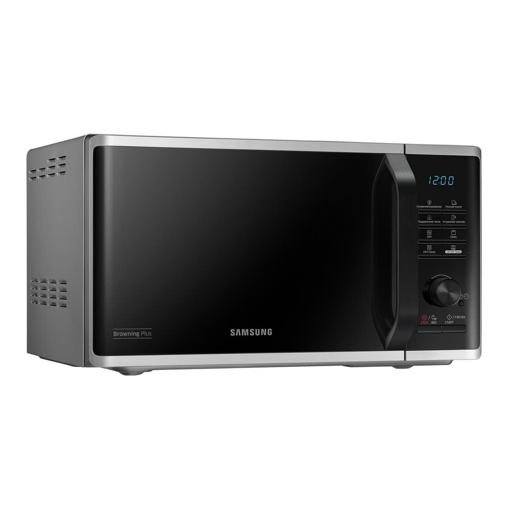 Микроволновая печь Samsung MG23K3515AS серебристый— фото №3