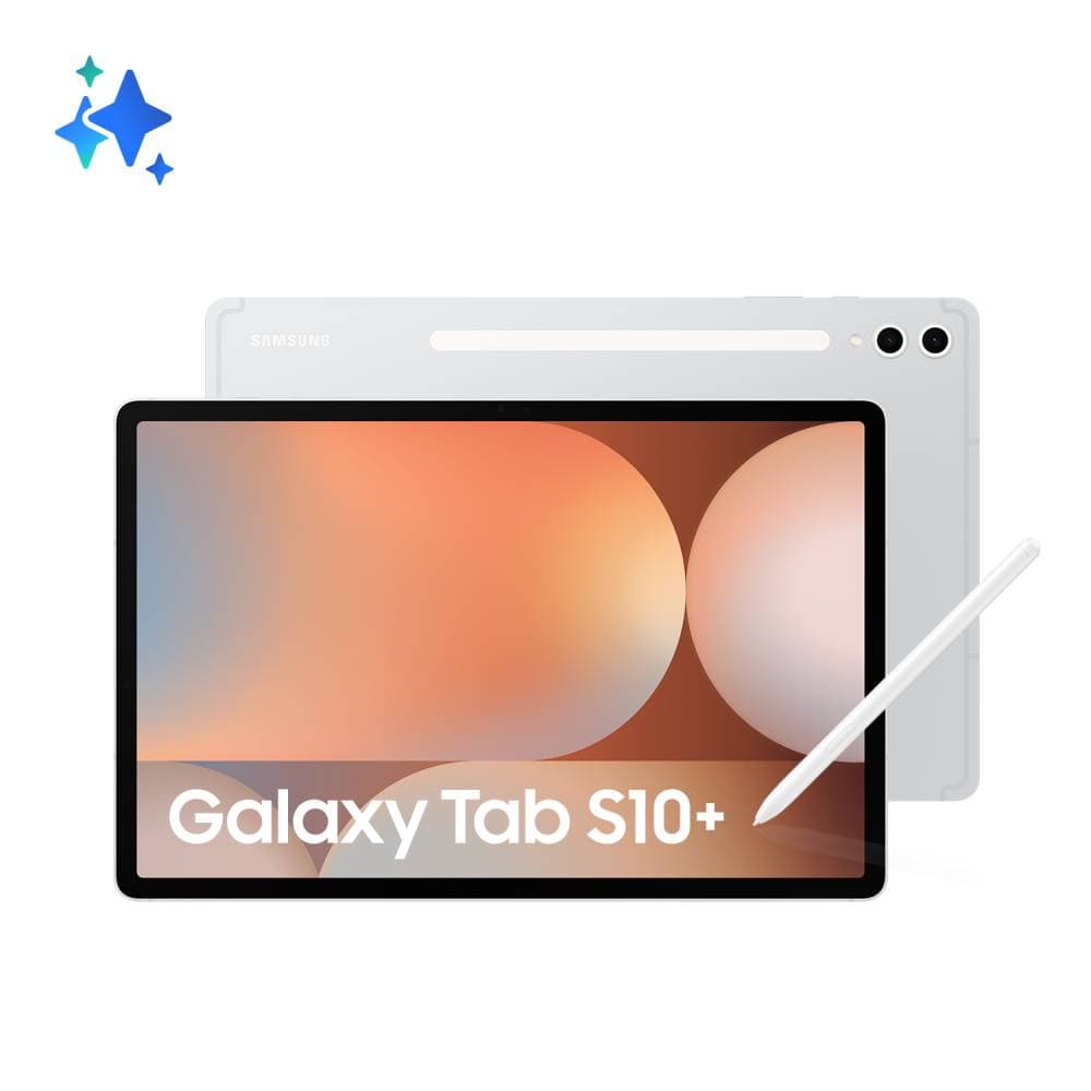 Планшет 12.4″ Samsung Galaxy Tab S10+ 5G 512Gb, серебристый (РСТ)— фото №0