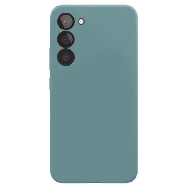 Чехол-накладка VLP Silicone Case для Galaxy S23, силикон, темно-зеленый— фото №0