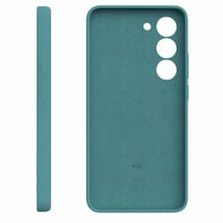 Чехол-накладка VLP Silicone Case для Galaxy S23, силикон, темно-зеленый— фото №2