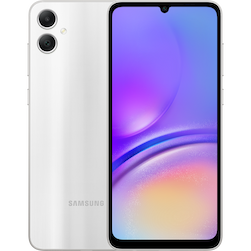 Смартфон Samsung Galaxy A05 128Gb, серебристый (РСТ)— фото №0