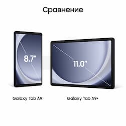 Планшет 11″ Samsung Galaxy Tab A9+ 5G 8Gb, 128Gb, синий (РСТ)— фото №2